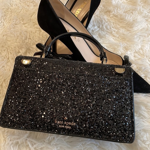Kate spade black glitter purse - Picture 4 of 6
